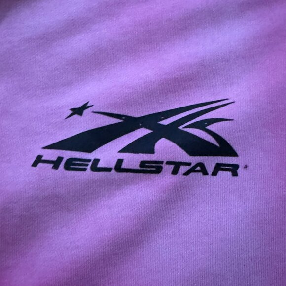 Brand New Pink Hellstar Zip-Up size L